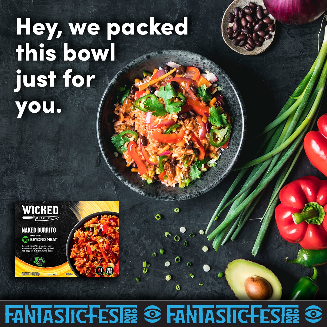 Wicked loves movies too. We know that sometimes you’d rather keep watching instead of actually cooking. All you need is a microwave &amp; about 10 minutes. Check out our chef-crafted, 100% plant-based frozen meals at a Sprouts, Kroger &amp; Amazon.