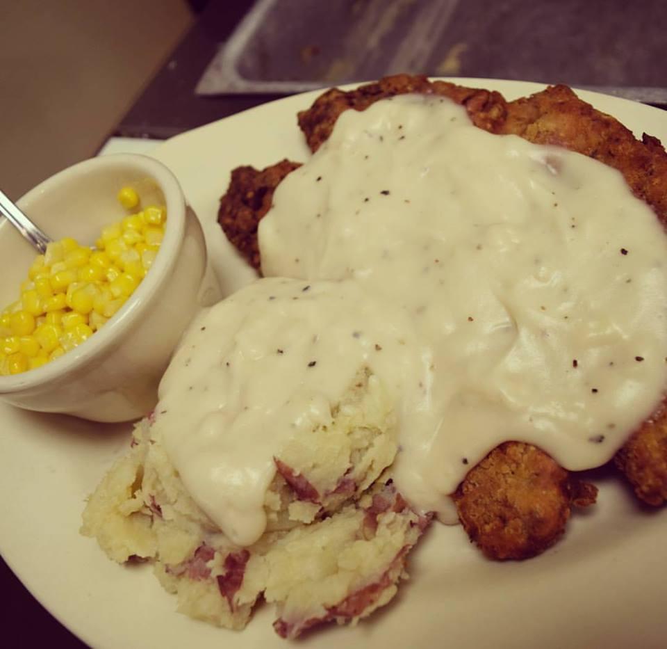 ChezBubbCafe's tweet photo. Chicken Fried Steak - TODAY from 11AM to 7PM https://t.co/zUvY7wNdke