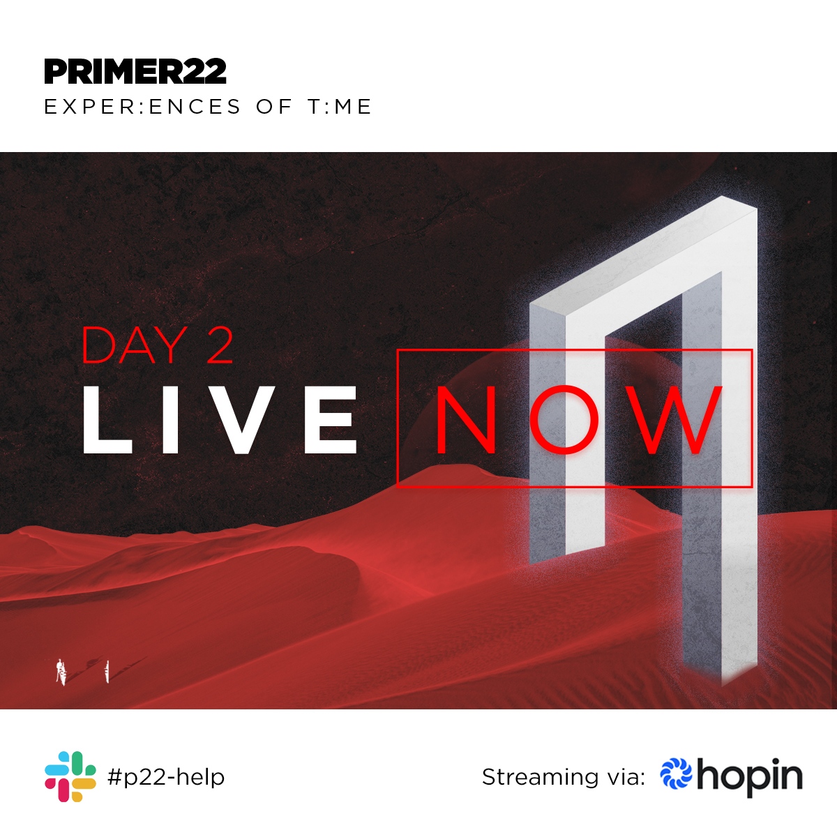 🔴 We are live 🔴 Day 2 #PRIMER22