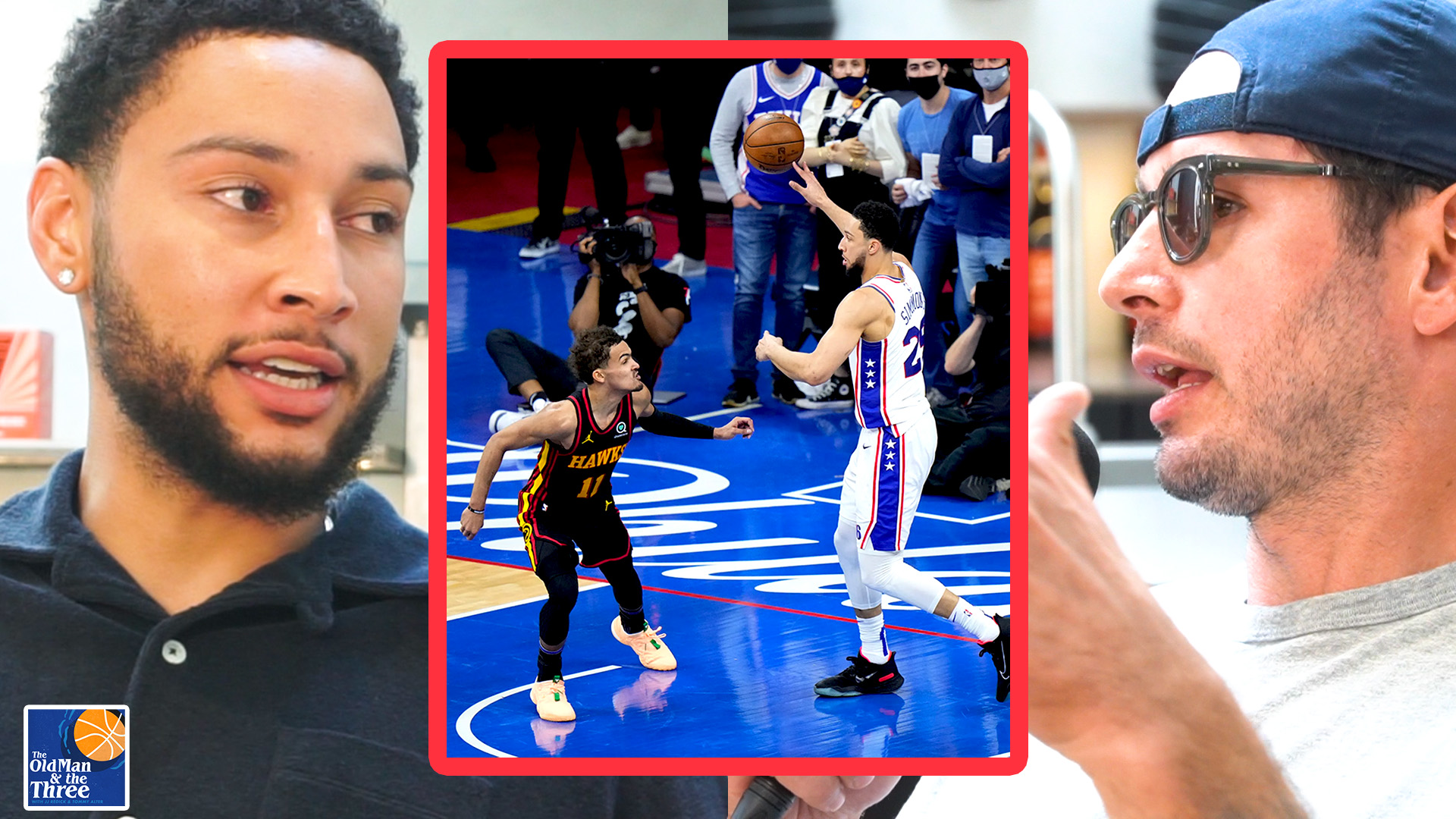 TheOldMan&TheThree on Twitter "Ben Simmons and jj_redick revisit the