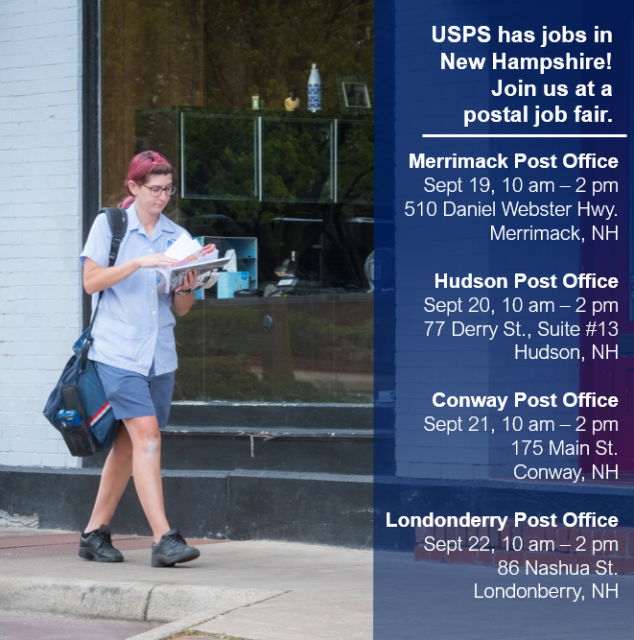 lpamanian's tweet photo. #Happeningtoday #USPSCareers #NowHiring #Jobs #JobSearch #jobhunt #hiring #jobfair #NewHampshire #jointheteam #applytips #applynow #usps https://t.co/Qy18GHarRo #USPSEmployee https://t.co/JjsrnLx6u7
