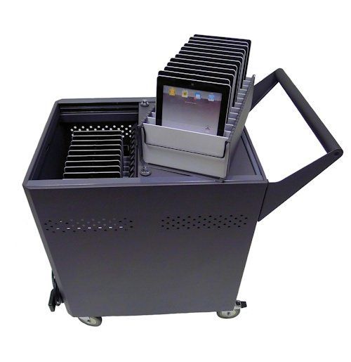 DatamationSys's tweet image. No stooping or bending required. The ergonomic design of the Gather’Round™ carts make it easy for teachers to distribute devices to students.  It’s compact enough to maneuver around classrooms.  ow.ly/T9KO50KFypY
#k12education #k12 #chargingsolutions #gatherround