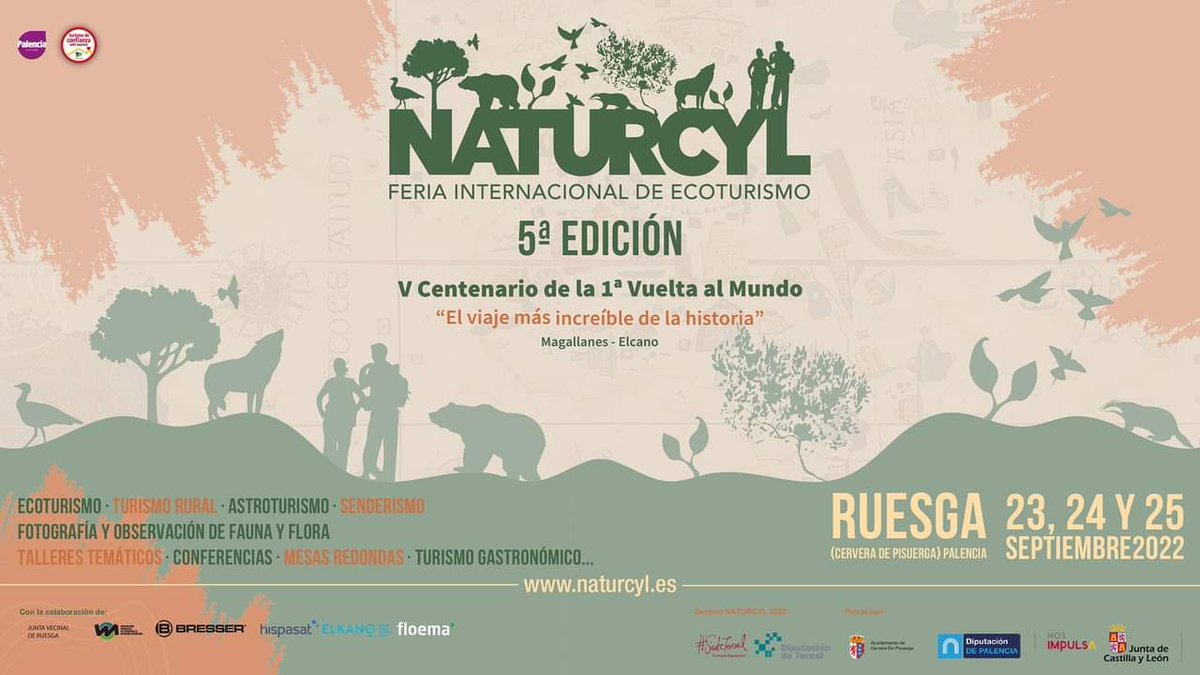 💚¡Tenes una cita con @NATURCYL1 en #Ruesga! La V Feria Internacional de #Ecoturismo llega con actividades dirigidas a los interesados en el disfrute de la #naturaleza, como son el #turismorural, la #observaciónfauna, #fotografía, #senderismo o #astronomía naturcyl.es