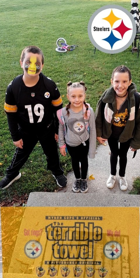 It's #GameDay  my kids know the drill! 😉🖤💛#Herewego  #SteelerNation4Life  @SteelersUnite @steelers @SteeIerNation 