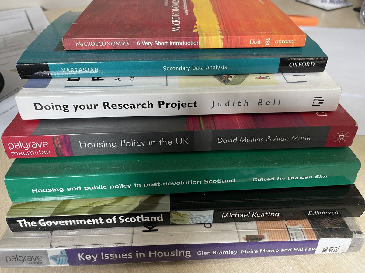 I have these books if they are any good to you? @marie_83 @Soph_HousingGLA Or anyone else in the class @CraigTweeted @UofGHsgStudies #housingstudies