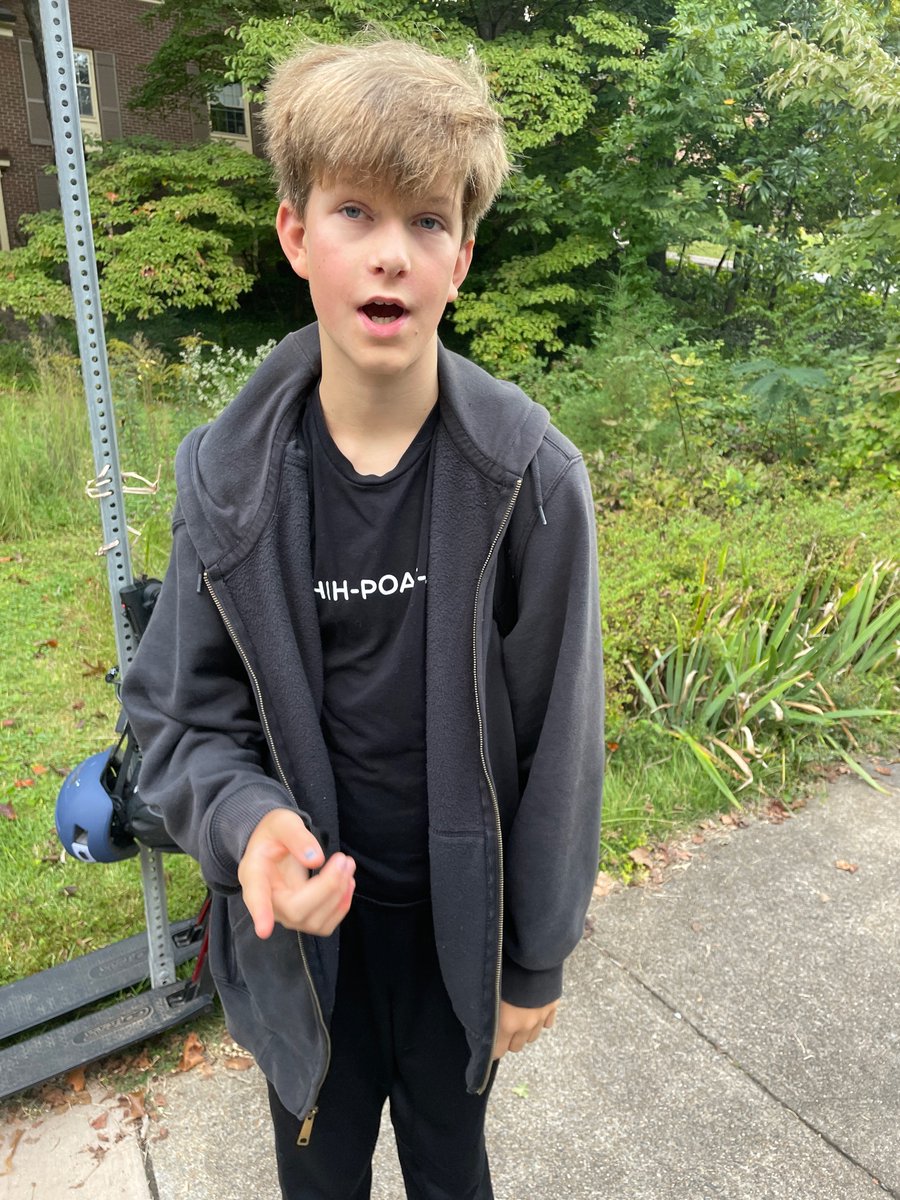 lwinling's tweet photo. Happy Birthday to this guy, who turns 12 today but stands 5’11 3/4” and sleeps like a teen already. #Ernesto https://t.co/Jmyf4F1bYS