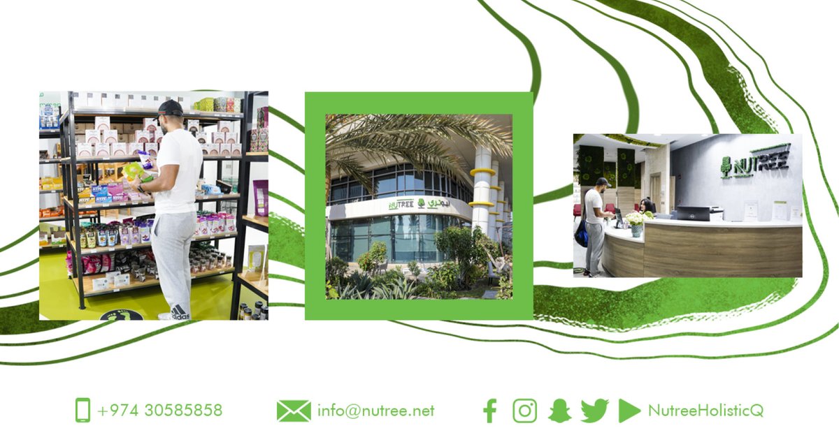 nutreeholisticq's tweet photo. If you are looking for a smart wellness way of preventing chronic illnesses, then Nutree Holistic Center is your destination.
#healthyfood #healthylifestyle #healthyliving #nutree #welness #fitnessmotivation #organic #hydro #subscribe #food #eathealthy #nutrition #doha #qatar https://t.co/rxFFIkPorD