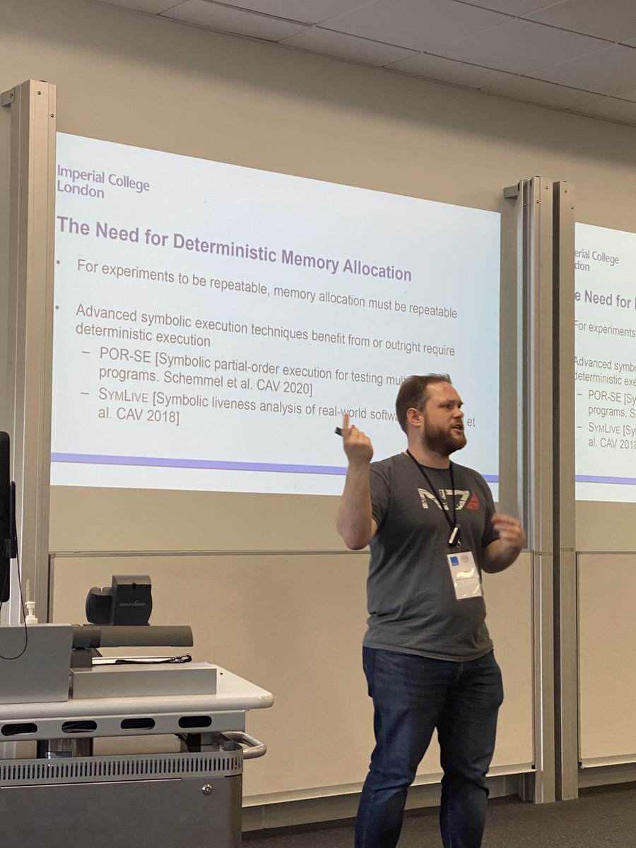 SRGImperial's tweet photo. We had a blast at the @kleesymex 2022 workshop! Our @danielschemmel @f_busse and @nowack_m all gave presentations and served as co-chairs under @c_cadar. It was great to meet you all and we hope to see you at the next @kleesymex workshop! https://t.co/KySCf0Pr7J