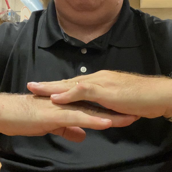 physedreview's tweet photo. Making more simple hand assessments for questions in #physed class. Students answer with the hand position that represents their answer. Thx to @Mr_C_PE for this idea during the height of the pandemic that I still use. #pegeeks https://t.co/9lJv4KKmeY