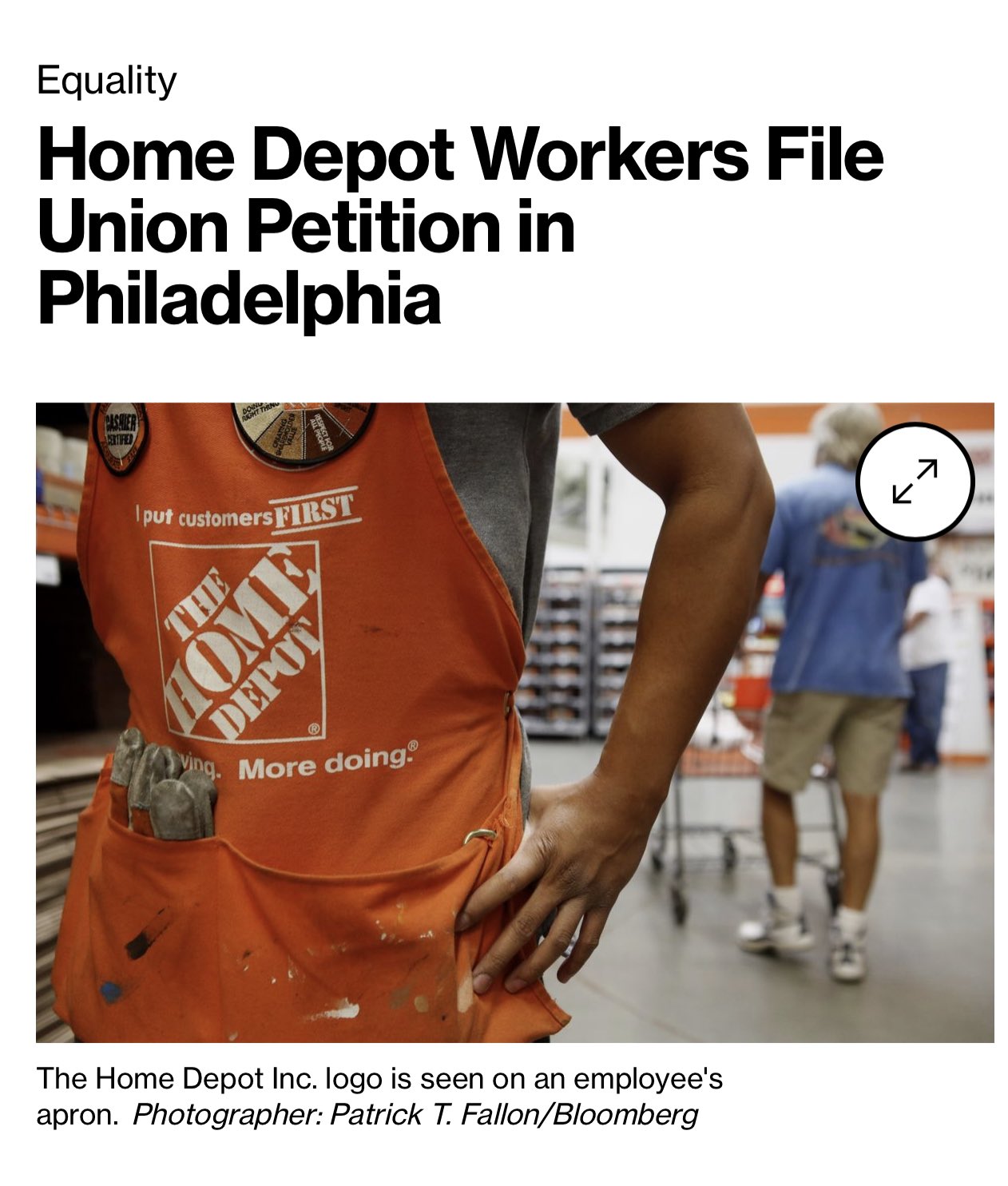 danny anthony on Twitter "A union is coming to HomeDepot in Pa and