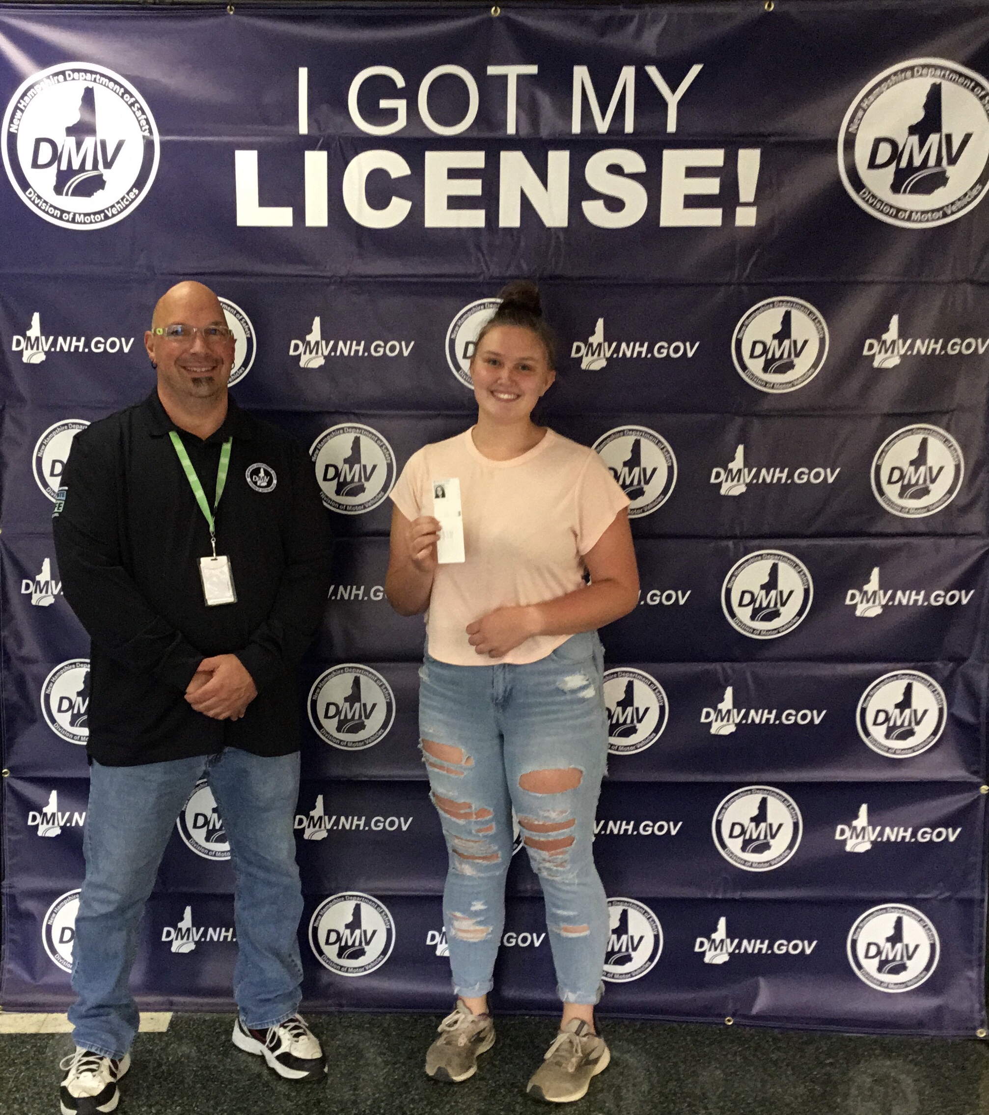 New Hampshire DMV on Twitter "Congratulations to Jaylin on receiving