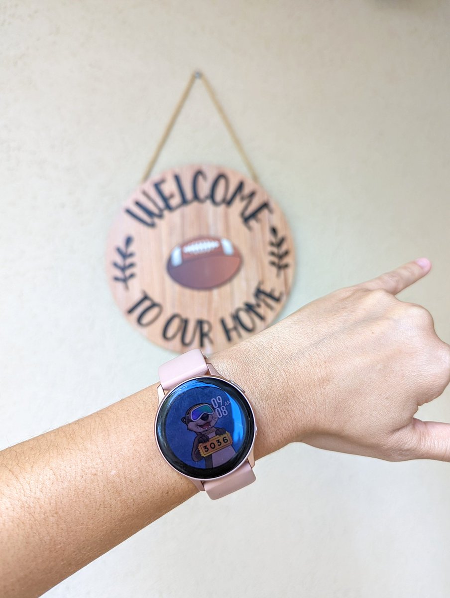 LotteryOtters's tweet image. We love to see it! Someone has fall is for football vibes going on! 🏈🏠⌚🤙 #Fallisforfootball #FirstDayOfFall #NFT