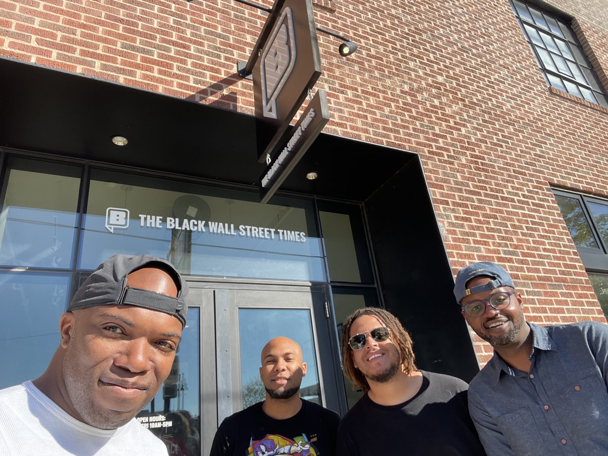 Imagine a newsroom full of Black journalists working in Greenwood/Black Wall Street 101 years after the 1921 Tulsa Race Massacre. Well, that's our present reality at The Black Wall Street Times. We know AJ Smitherman couldn't be more proud!!! #BlackWallStreet #Forever