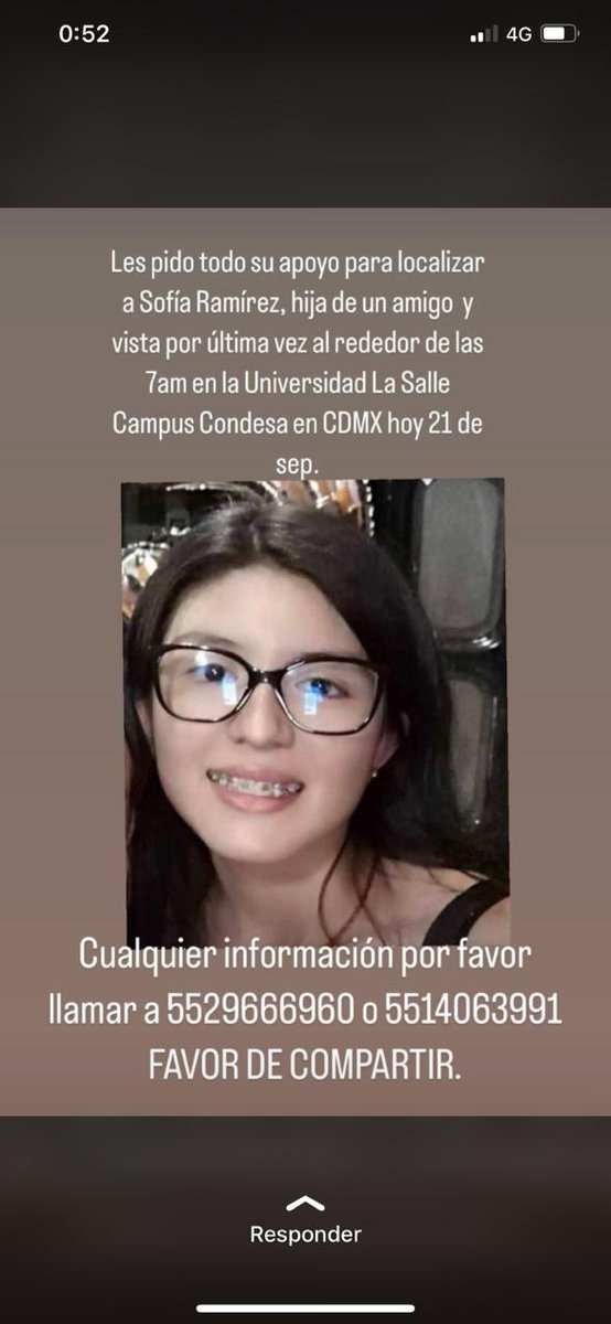 GabyKiss12's tweet photo. Es amiga de una de mis primas. Por favor de compartir. https://t.co/4vAVzw4YO8