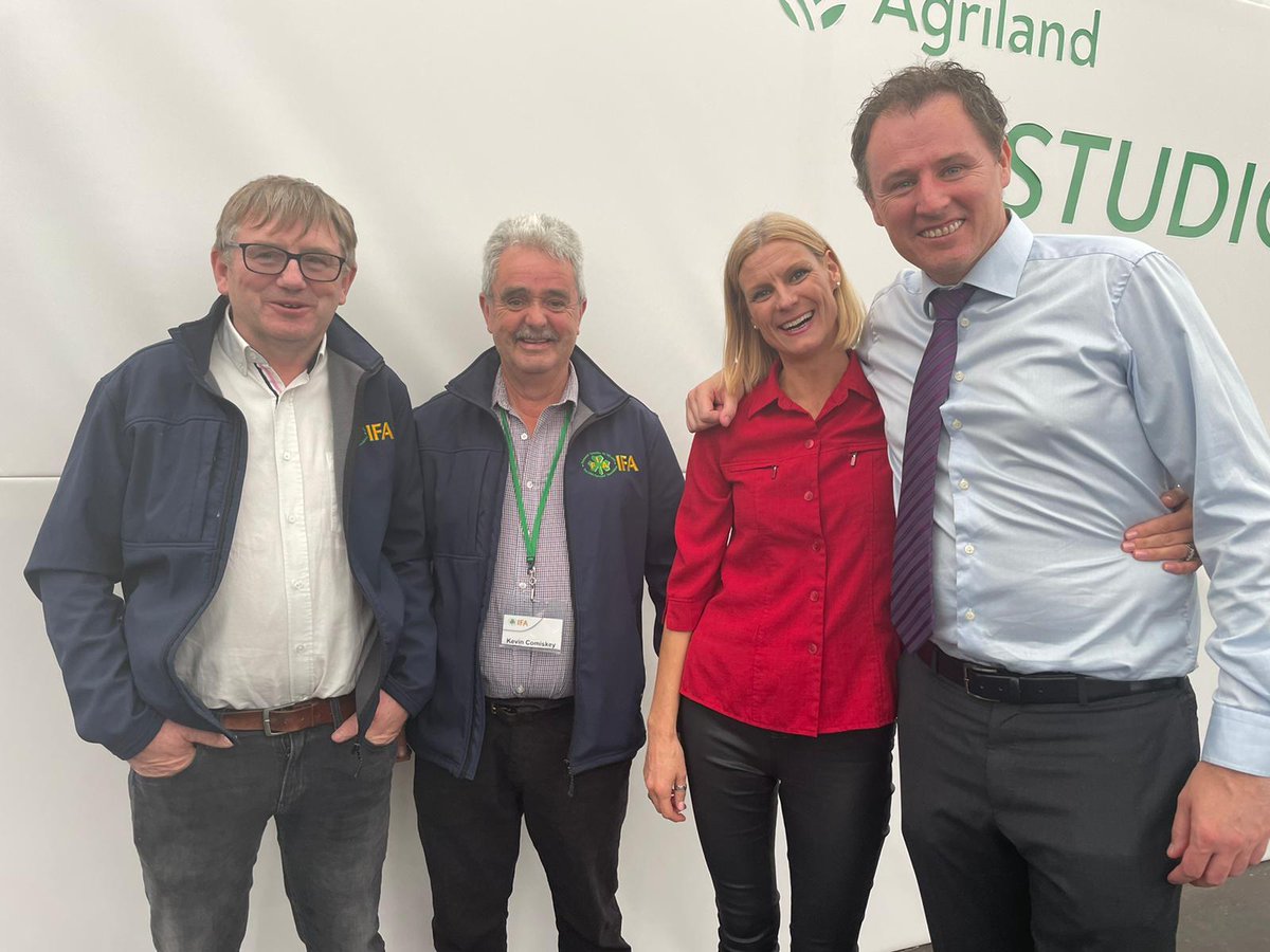 John O Hanlon (@johnoh_ifa) on Twitter photo Farmer lobby faces a united Agricultural Political front as we get to the end of the Ploughing! Thank you to all at the <a href="/NPAIE/">National Ploughing</a> for a very well organised event, especially on a very wet & muddy last day. <a href="/IFAmedia/">Irish Farmers' Association</a> <a href="/McConalogue/">Charlie McConalogue</a> <a href="/pippa_hackett/">Pippa Hackett</a> Farmer lobby faces a united Agricultural Political front as we get to the end of the Ploughing! Thank you to all at the <a href="/NPAIE/">National Ploughing</a> for a very well organised event, especially on a very wet & muddy last day. <a href="/IFAmedia/">Irish Farmers' Association</a> <a href="/McConalogue/">Charlie McConalogue</a> <a href="/pippa_hackett/">Pippa Hackett</a>