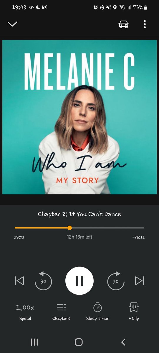 HeldaMay's tweet photo. Being a book binder...I am not one for audio books however when @MelanieCmusic is doing the audio it's a must! When the reprint is getting done it better be at #BellBain glasgow! @welbeckpublish make it happen! https://t.co/qXkZ11zdgD