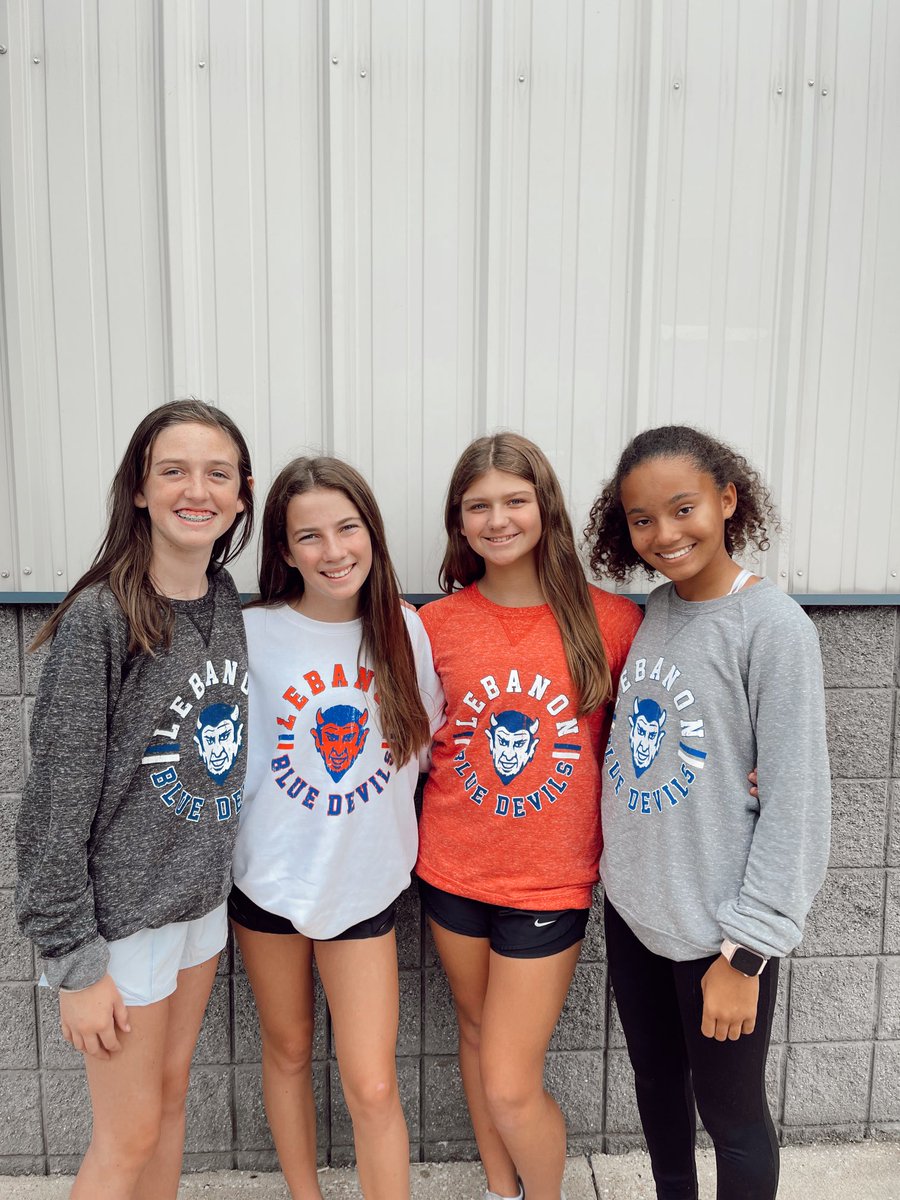 SWlebanon's tweet photo. Weโve got new colors and have restocked some sizes we were out of! We have new long sleeve tees, tees, and crew neck sweatshirts! Come see us before the big homecoming game! #bdp #devilslair #lebanon https://t.co/ZV1g3QivPc
