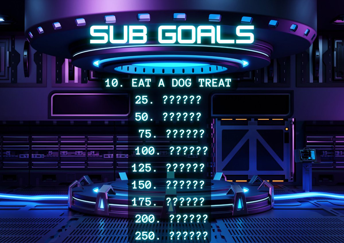 The Subathon is super close now! (Tomorrow night, 8pm GMT). I won’t be streaming tonight to save my energy. For those who weren’t in my stream on Tuesday, this is the spoiler that was given! 
I AM SO EXCITED! 
#twitch #subathon