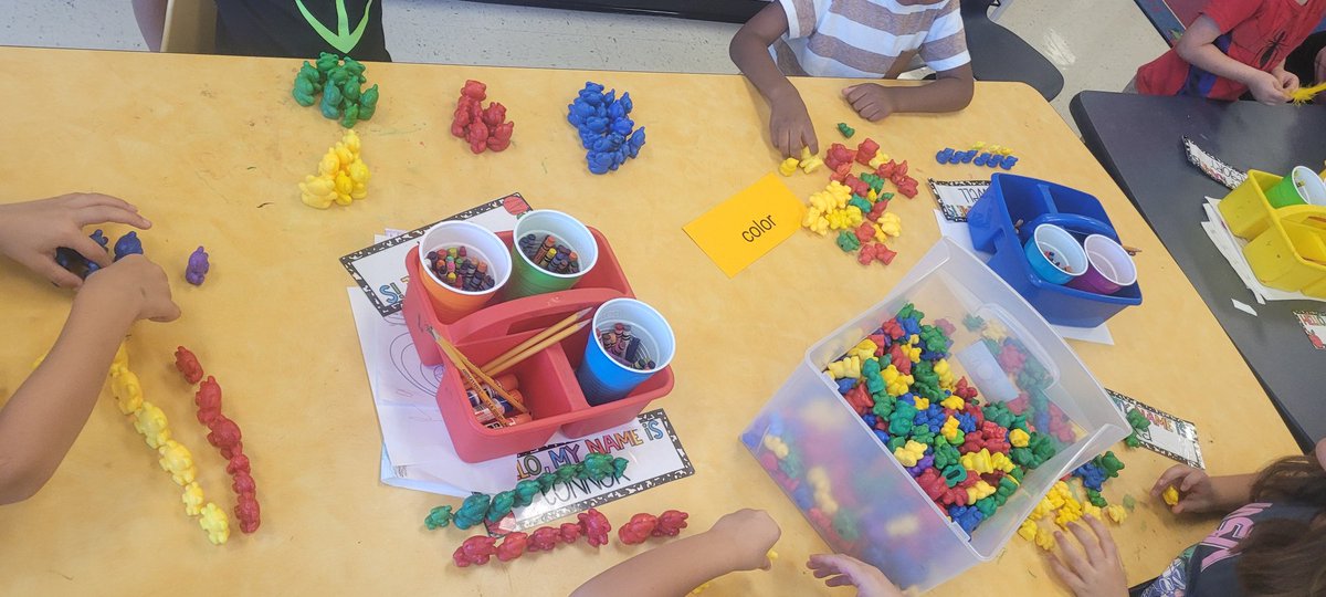 acevedosmonstar's tweet photo. Camey kindergarteners sorting objects by properties like pros!! @LISDScience @Camey_ES https://t.co/vpeZljctba