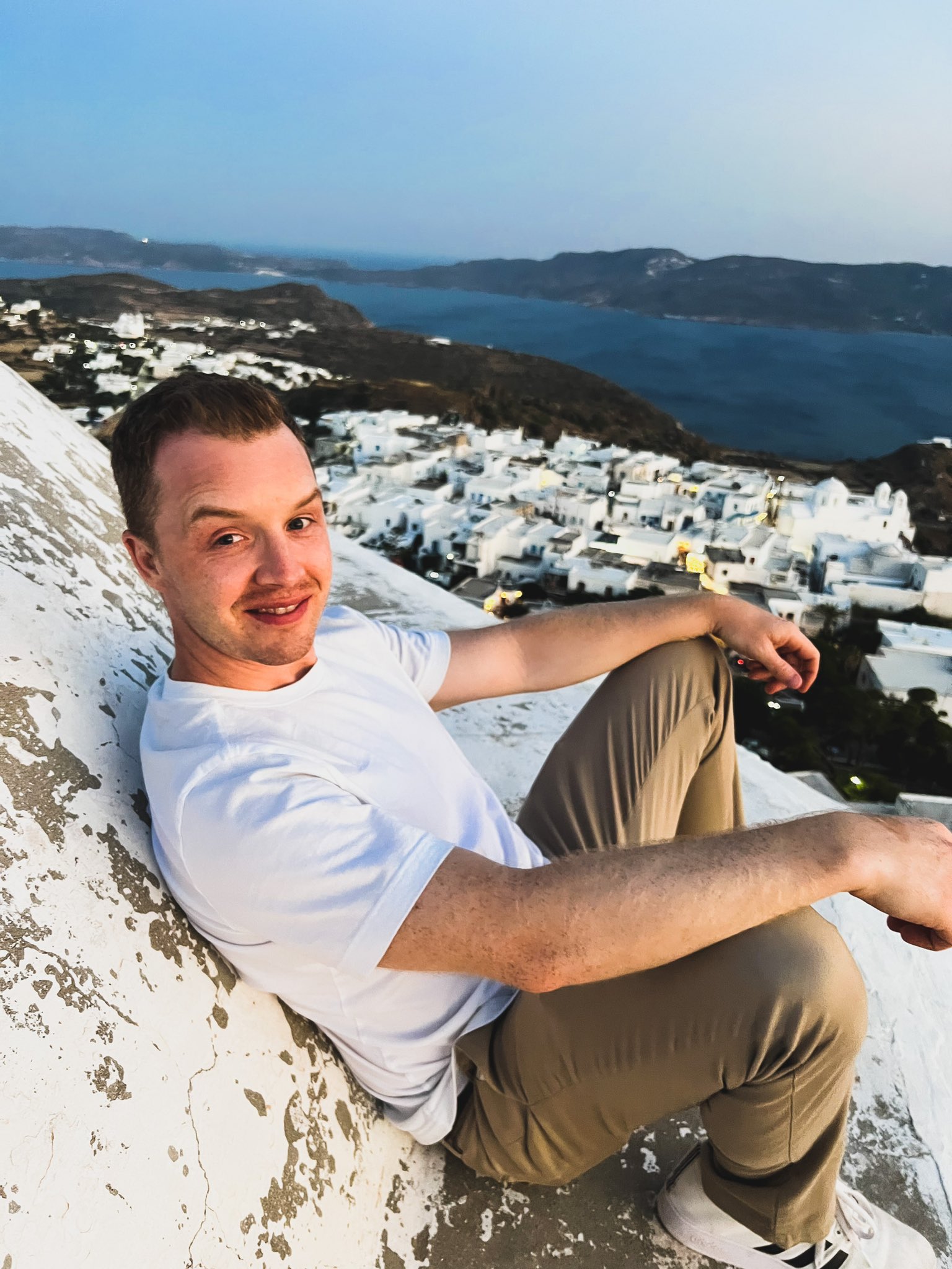 Noel Fisher on Twitter "High above Plaka on Milos. Waiting for that