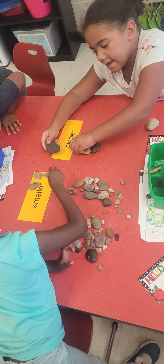 acevedosmonstar's tweet photo. Camey kindergarteners sorting objects by properties like pros!! @LISDScience @Camey_ES https://t.co/vpeZljctba