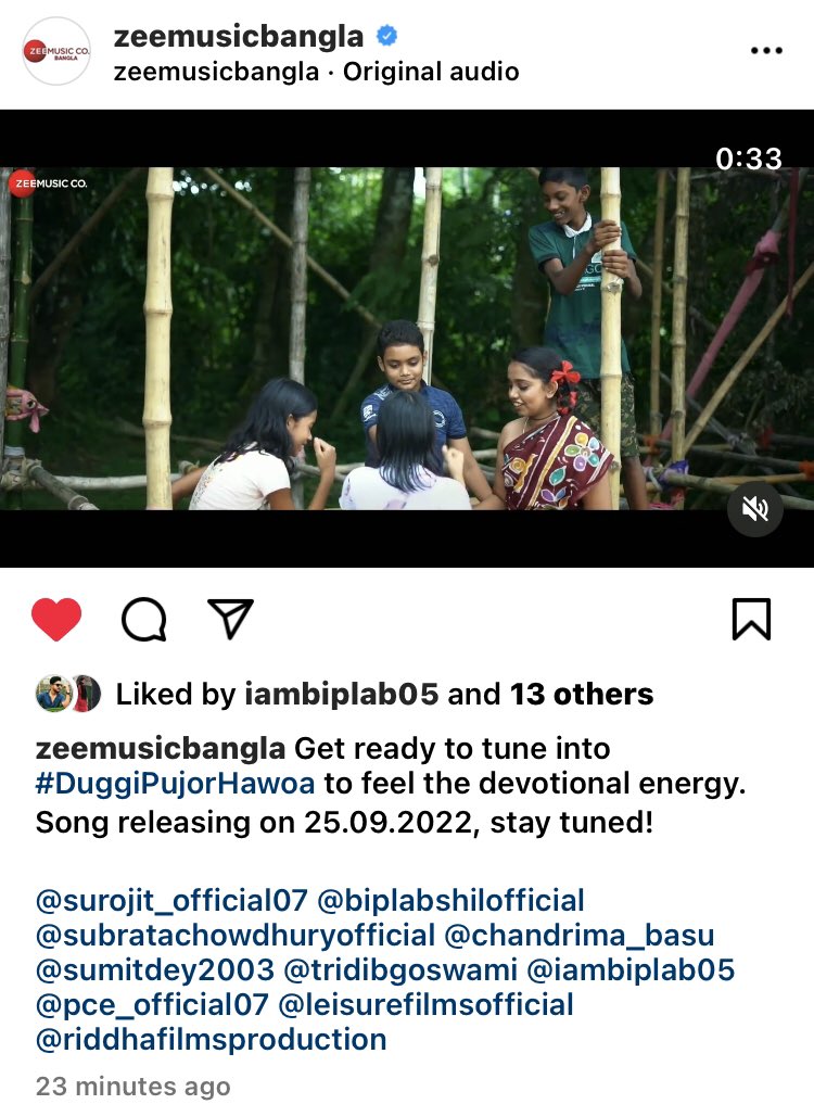 premiumclassic1's tweet photo. All of you have shown much love to the teaser of “ Duggi Pujor Hawoa “ 
@zeemusicbangla @ZeeMusicCompany 

https://t.co/ml6PvRowU3 https://t.co/DJVfvkfrZf