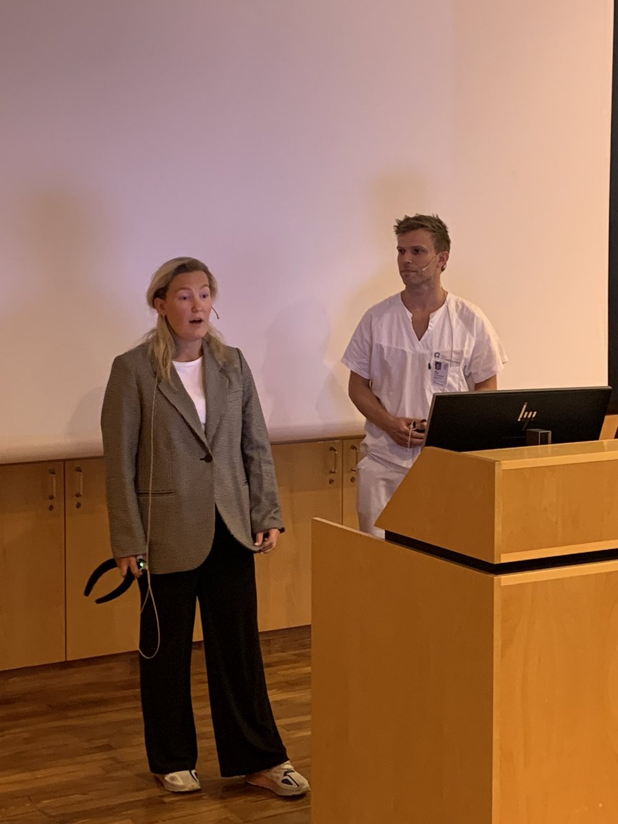 AnneHegeAamodt's tweet photo. Great contributions from the user representatives and the multidisciplinary #moyamoya team at the moyamoya course at @Oslounivsykehus today! @CharHamre @LHL_Hjerneslag @Sunnaassykehus @ResearchNeurOUS @ESOstroke @hjernerehab https://t.co/2xHCdrcuib