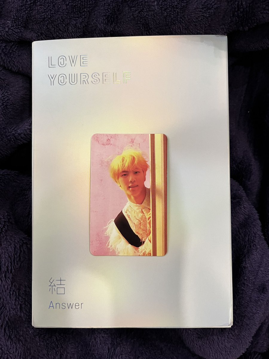 herasteria's tweet photo. 🌀BTS satış 
🌀Love Yourself Answer E versiyon içerik tam Jin pcli
🌀Hasarsızdır
🌀250₺ https://t.co/4CztJO9Aav