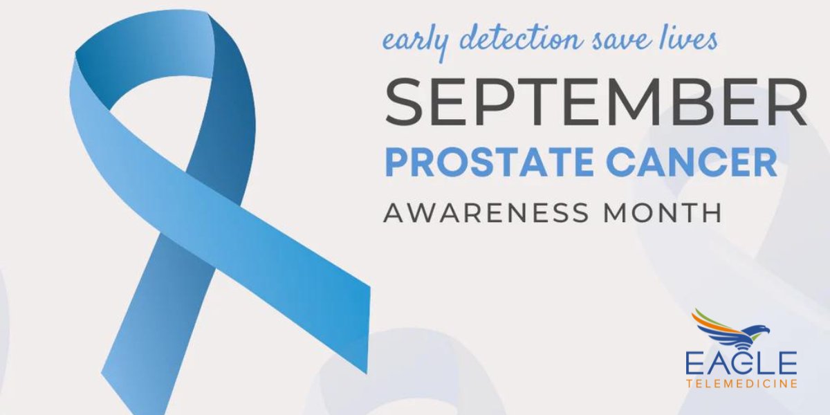 September is Prostate Cancer Awareness Month. 1 in 8 men will be diagnosed with prostate cancer in their lifetime; it is important to be aware of the signs. Early detection saves lives. #ProstateCancerAwareness #ProstateHealth hubs.la/Q01m_qKl0