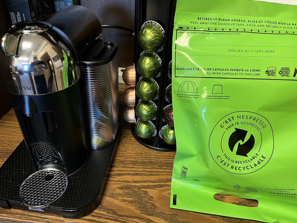 Whitney Issik (@whitneyissik) on Twitter photo Nespresso’s commitment to extend producer responsibility (EPR) showcases the importance of industry led change. I applaud both <a href="/CityofGP/">CityofGrandePrairie</a> and <a href="/NespressoCA/">Nespresso Canada</a> for this innovative and sustainable program. #recycle #greenbag
newswire.ca/news-releases/… Nespresso’s commitment to extend producer responsibility (EPR) showcases the importance of industry led change. I applaud both <a href="/CityofGP/">CityofGrandePrairie</a> and <a href="/NespressoCA/">Nespresso Canada</a> for this innovative and sustainable program. #recycle #greenbag
newswire.ca/news-releases/…
