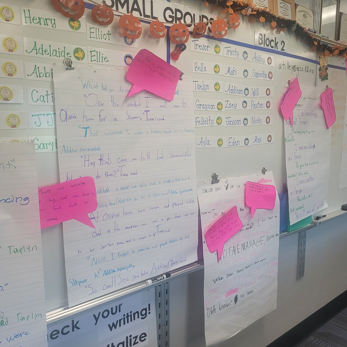 MrsSalleeJBS's tweet photo. LOVE! #VerticalSurfaces #Collaboration #ELAcollaboration #NotJustMath  @ajdctilley @Mrs_Blasdel https://t.co/PpFHSMbloN