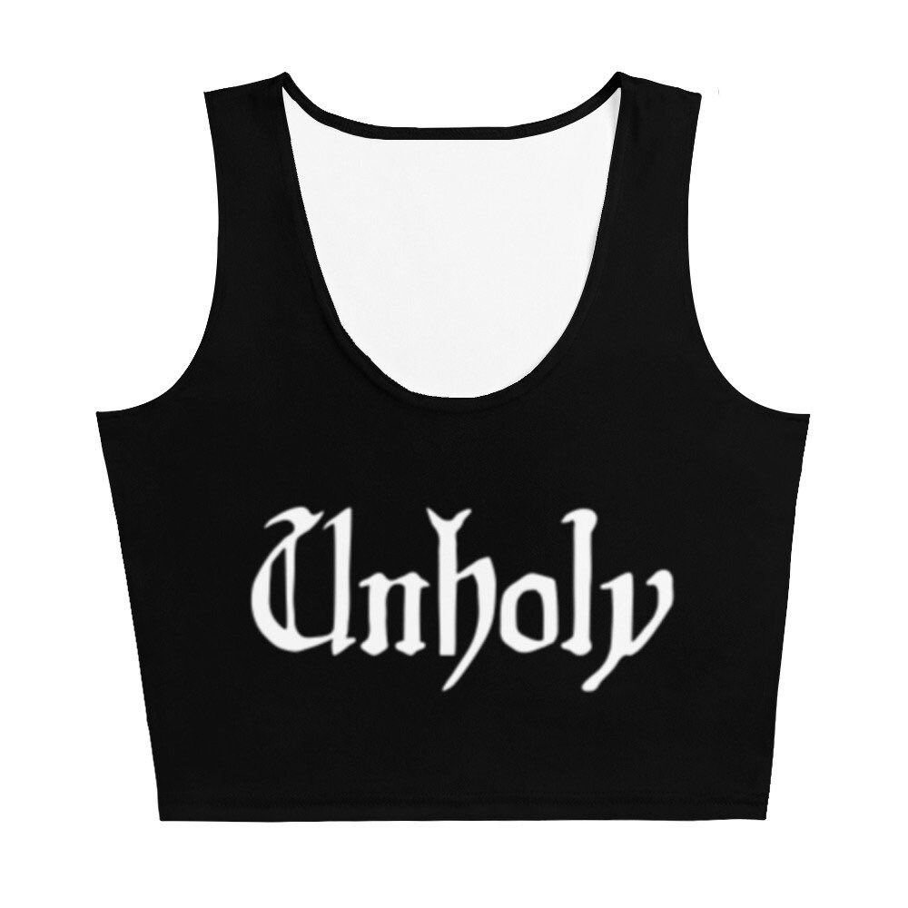 BenandBear1's tweet photo. Excited to share this item from my #etsy shop: Crop Top Gothic Punk Unholy black https://t.co/5WWPD1TdKk
#unholy #samsmith #goth #punk https://t.co/sxz3W10i4t