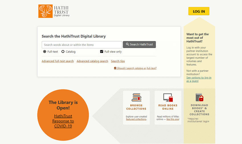 ramon3434's tweet photo. HathiTrust, una biblioteca digital con más de 17 millones de artículos digitalizados https://t.co/R7bZ3jgb6p   #Educación https://t.co/DxtmJabtkb