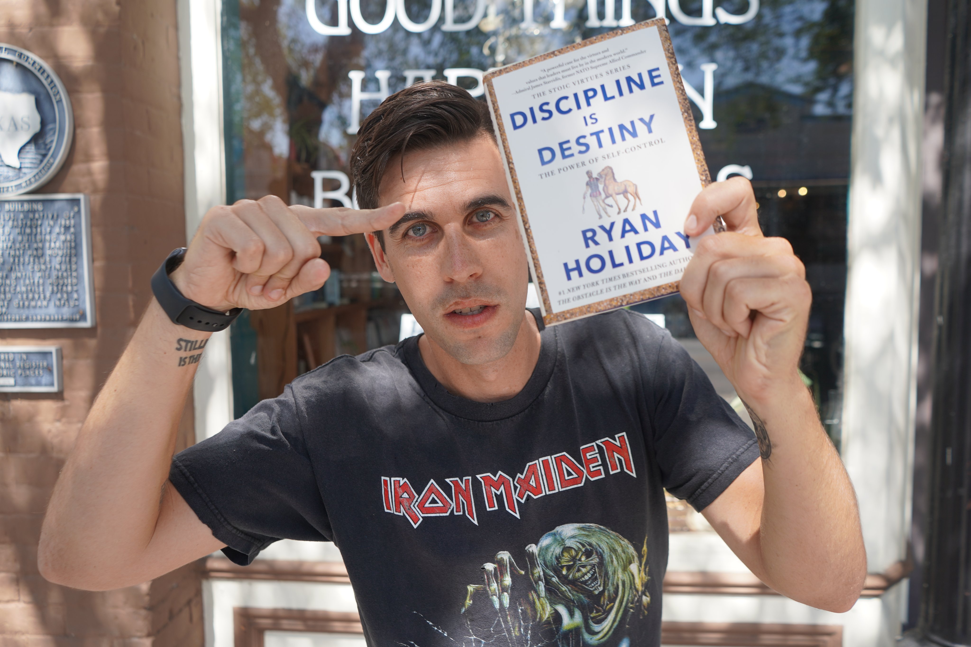 Ryan Holiday on X: And of course, it's taken discipline to write 13 books  in 10 years. Discipline—the topic of my latest book!—is predictive &  deterministic. It predicts that you will be