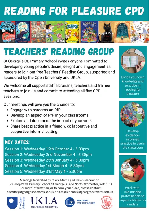 Image from Worcester Teachers’ Reading Group (@Worcester_TRG)