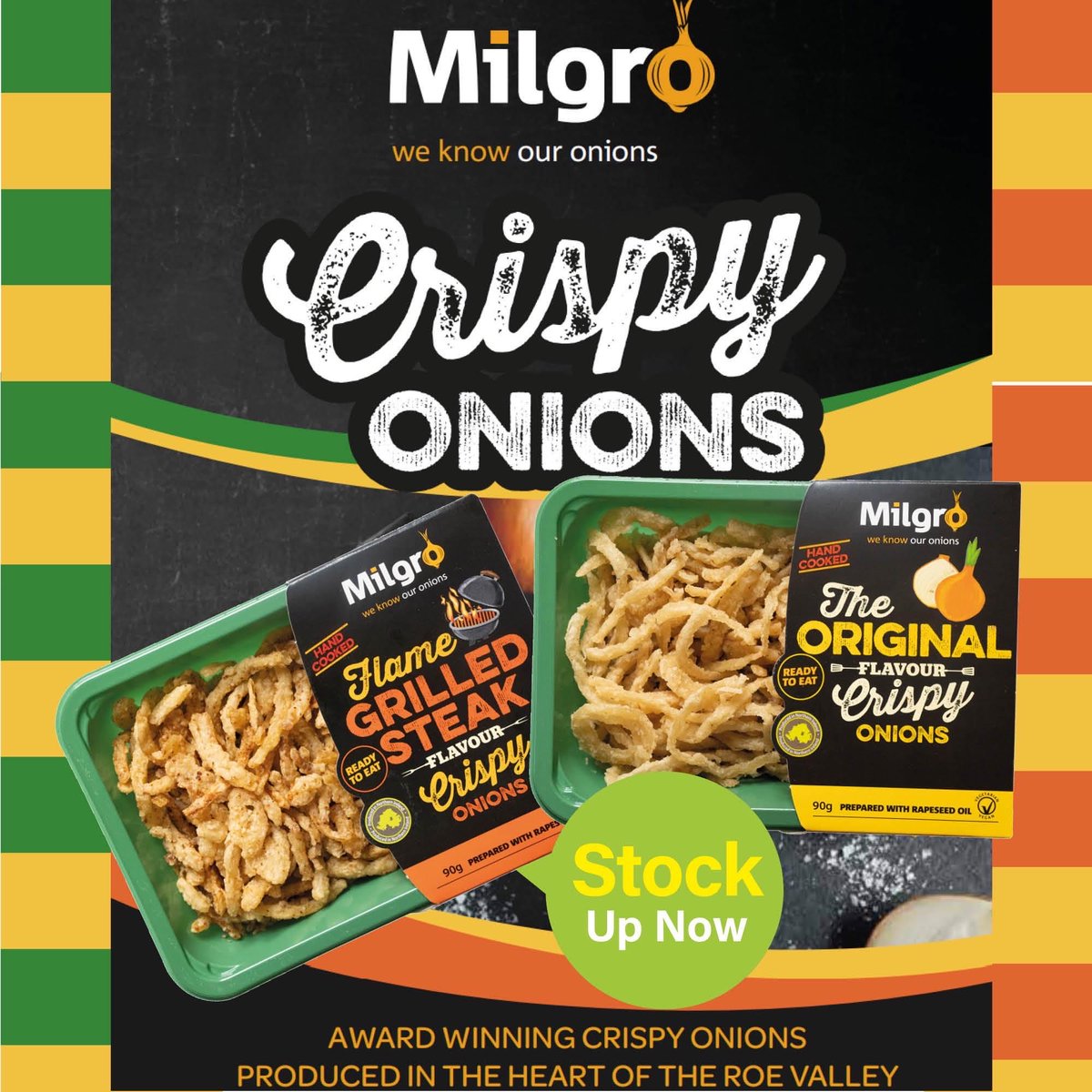 DukeSchomberg's tweet photo. ⁦@weknowouronions⁩ Milgro Crispy Onions on exciting new business with ⁦@SPARScotland⁩ with help of CJ Lang #lovelocalsuccess https://t.co/886bbxBvTR