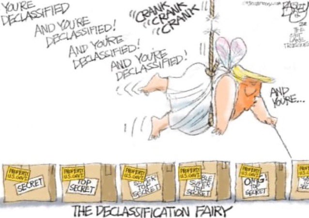 BuntyKritty's tweet photo. @DougJBalloon The Declassification Fairy comes of Wings of Grift. https://t.co/BxUPbsQO6k