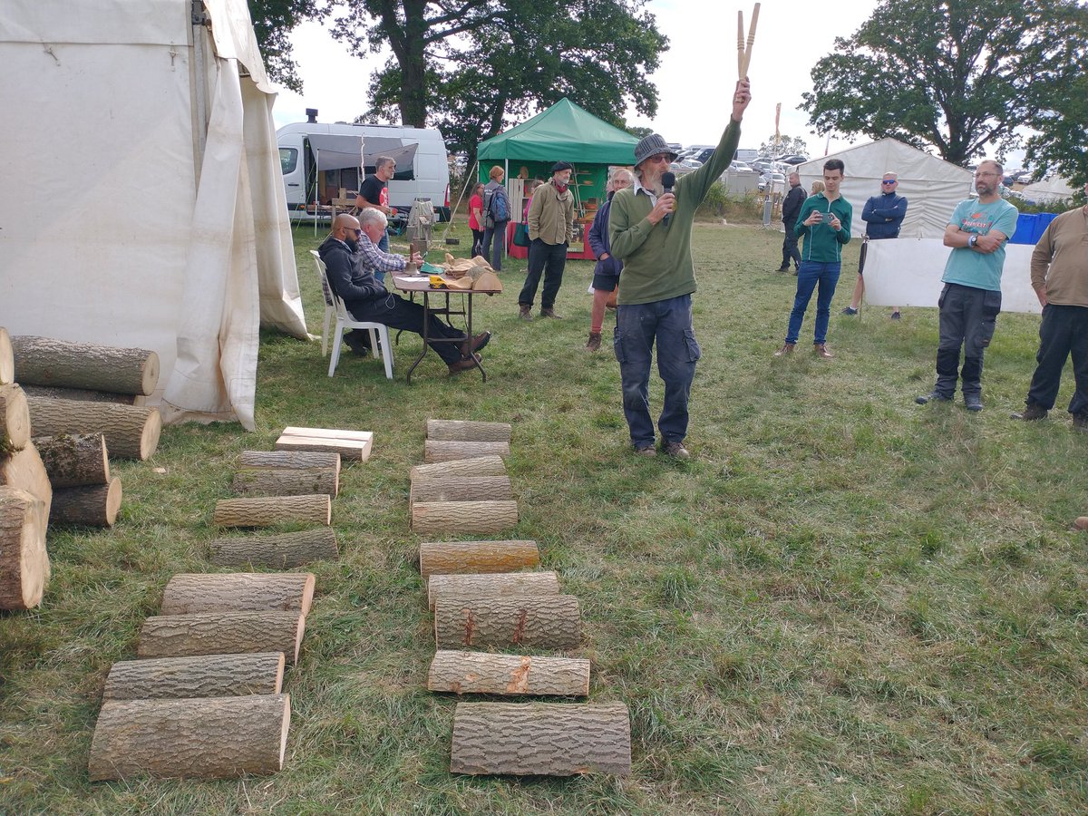 Fun day at the APF - turning chair legs and catching up with friends.