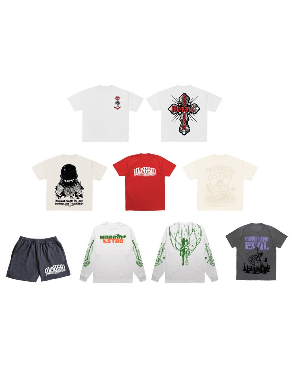 ACEASTRO's tweet photo. ACE ASTRO x @morbid_bpt 

Collection available on both our websites.

https://t.co/0OD1ZvX4h5 and https://t.co/JWSshiXzc4 https://t.co/m1CwDT8ZW7