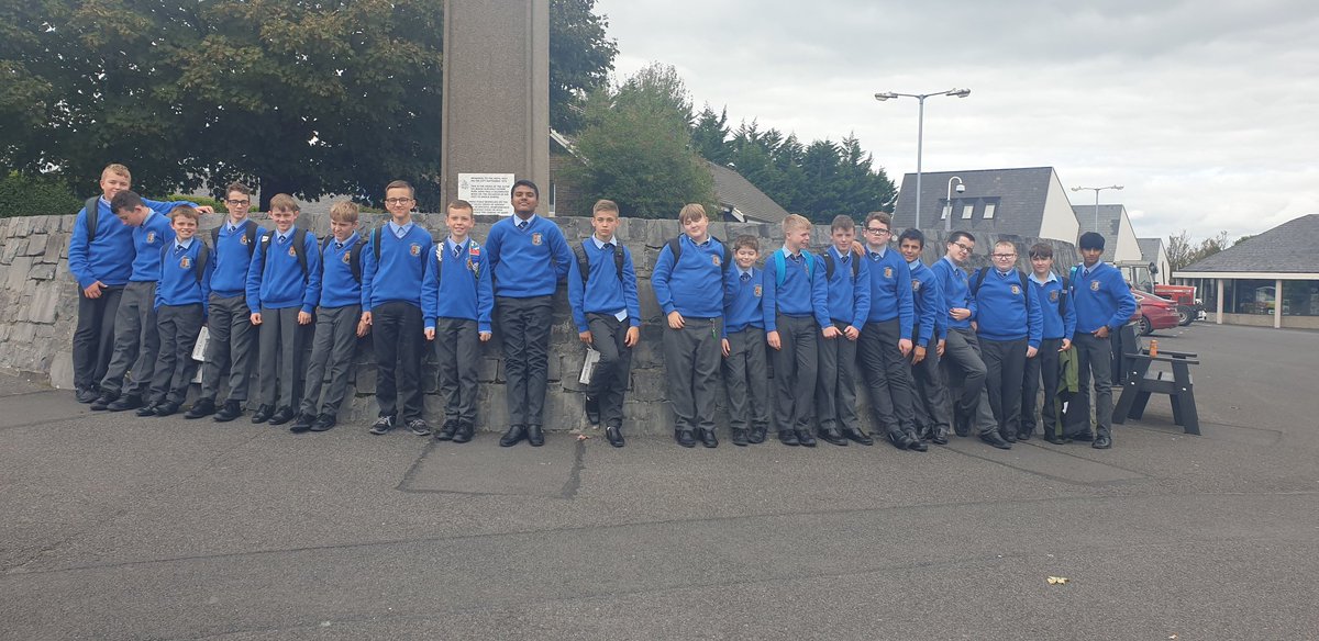 msdmccann's tweet photo. Today saw the last of our @cicsummerhill 1st year class groups head off to @knockshrine for their class retreat. Many wonderful memories made with their new classmates in this special place. https://t.co/H8AQfffoWc