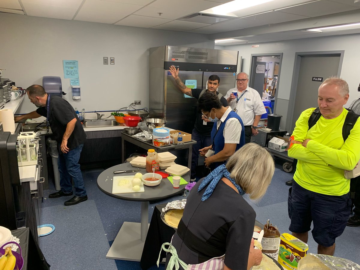 Banding together to show some love and raise funds for co-workers in need. 🫶🏼