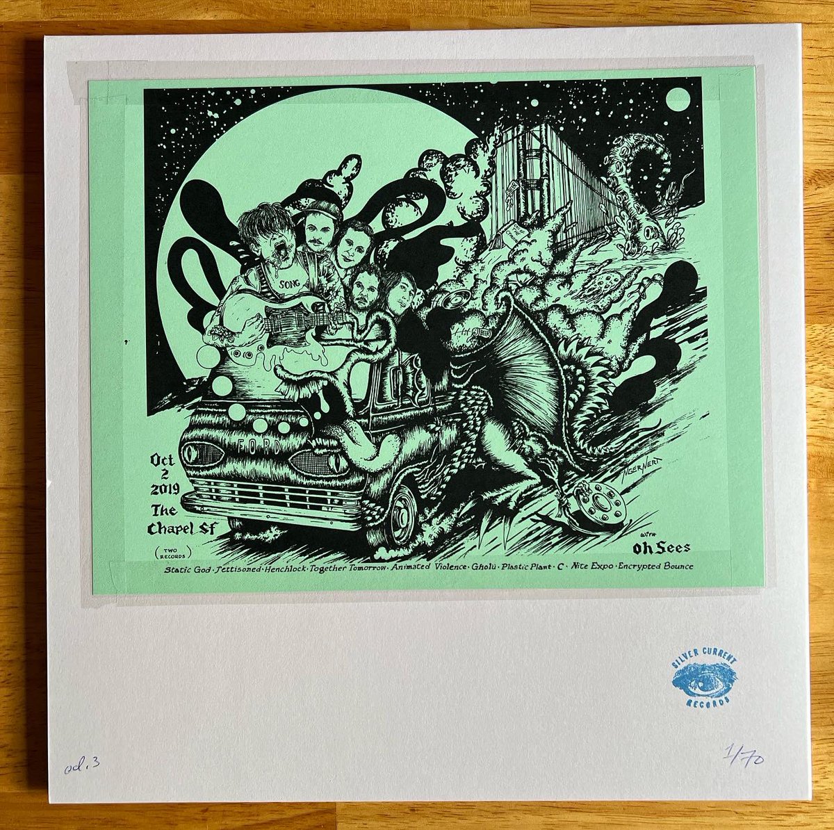 SilverCRecords's tweet photo. Oh Sees goodies are rolling now: including handmade LPs, new exclusive colored vinyl, exclusive Oh Sees t-shirt and a couple cassettes.
https://t.co/S1cqd2TKHu ๐ฆ
#ohsees #theeohsees #silvercurrentrecords #silvercurrent https://t.co/FCCxvP2OGC