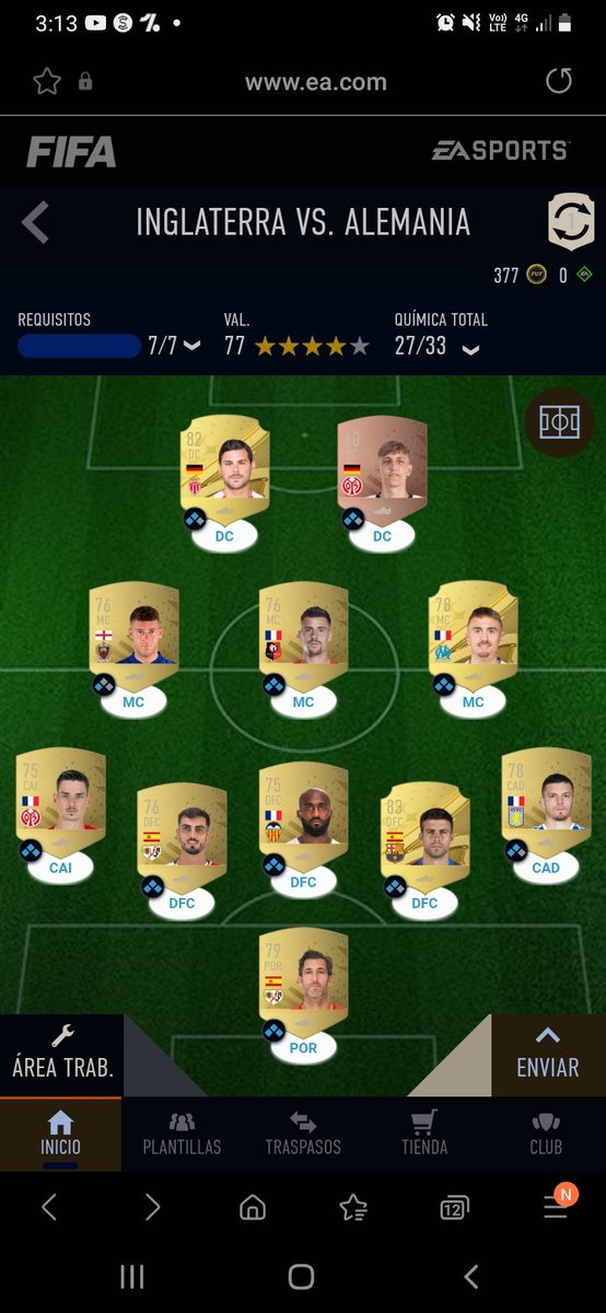 Javier62013376's tweet photo. @EAFIFADirect I can't finish the marquee matchups @EAFIFADirect fix the sbcs https://t.co/wARZ6ntC55