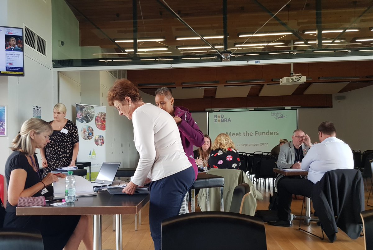 Red Zebra Community Solutions (@redzebracommsol) on Twitter photo Really enjoyed running the Meet the Funders event at <a href="/3hillssportsprk/">Three Hills Sports Park</a> in Folkestone funded by <a href="/fstonehythedc/">Folkestone & Hythe District Council</a>. Attendees from the VCSE got the chance to have 1-2-1s with a range of funders. Thanks to all who came - we hope you found it useful! #funding #voluntarysector #VCSE Really enjoyed running the Meet the Funders event at <a href="/3hillssportsprk/">Three Hills Sports Park</a> in Folkestone funded by <a href="/fstonehythedc/">Folkestone & Hythe District Council</a>. Attendees from the VCSE got the chance to have 1-2-1s with a range of funders. Thanks to all who came - we hope you found it useful! #funding #voluntarysector #VCSE