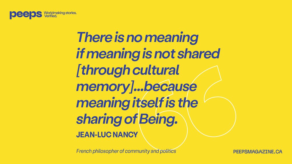 Stay engaged with real stories brought to you by real experts.⁠
⁠
Check out all our #worldmaking content here:⁠
⁠
peepsmagazine.ca⁠
⁠
#canadianmagazine #ethicallyproduced #canadian #worldwide