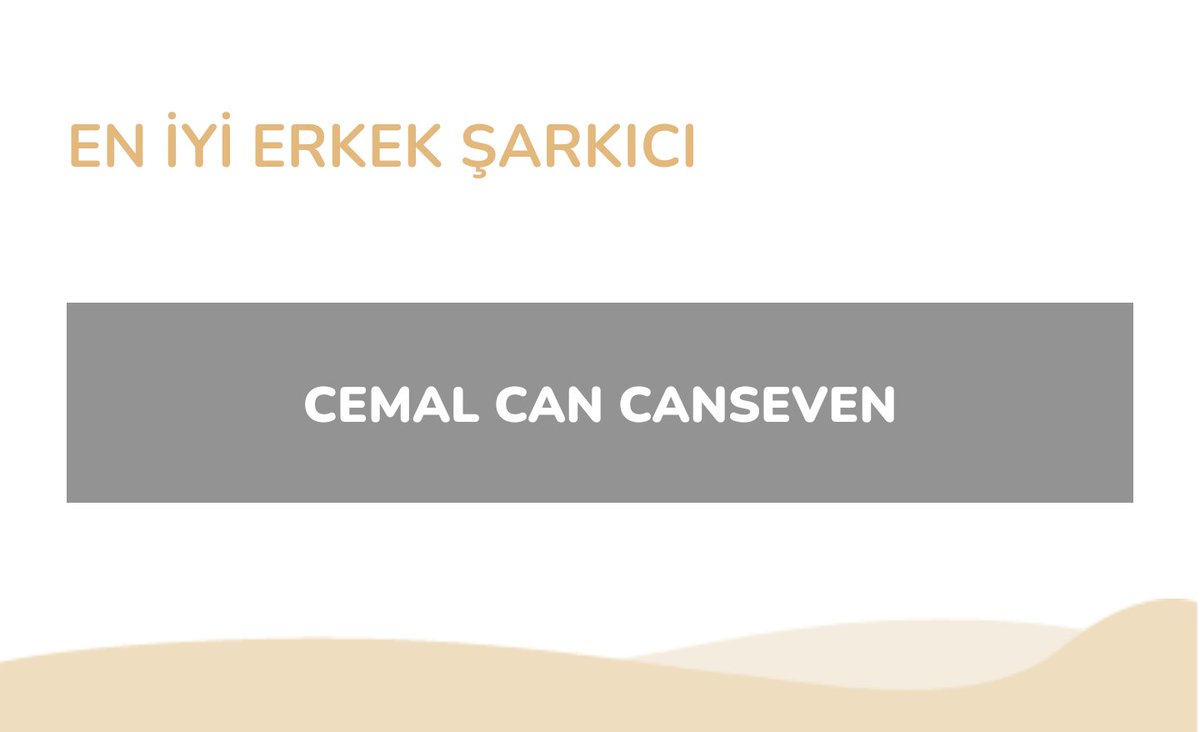 Geçen yıl "Türkiye'nin En İyi Influencerı" seçildi. Bu yıl da yeniden Altın Kelebek kazanmaya aday! 🌟 

Aşağıdaki linkten oy vererek Cemal Can'a ikinci kelebeğini kazandırabilirsiniz 📌❤ 

pantenealtinkelebekodulleri.com/oy-ver
