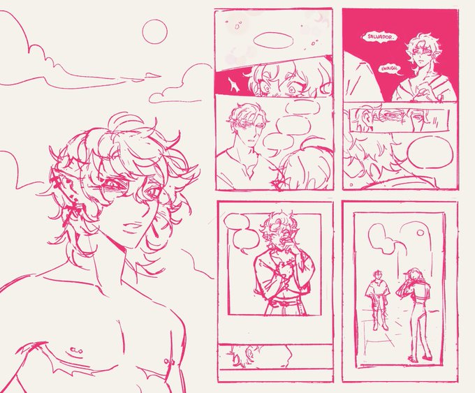 *hands u out of context angsty sketch* 