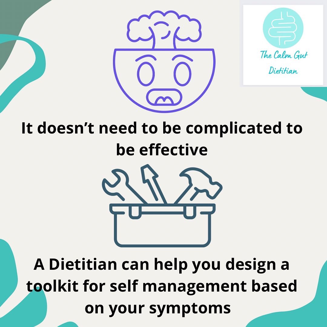 The low FODMAP diet is not the only option for IBS control. It can be one helpful strategy but there are many others #irritablebowelsyndrome #IBS #lowFODMAP #lowFODMAPdiet #dietitian