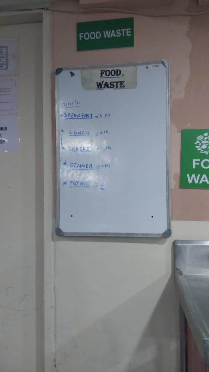 SharonAJ9's tweet photo. Reality Check :(
#hostelscenes #hostelinblr
#SwalpaSustainMadi
#stopwastage #foodwastage
#sustainability
#ecoconscious https://t.co/9K67H0Jn8P