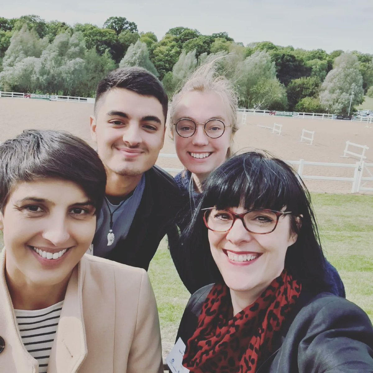 Great day back <a href="/Hartpury/">Hartpury University and Hartpury College</a> for #Wellfest. Thank you for inviting me back Lucy! Lovely to bump in to <a href="/Julie_Totius/">Julie Castleman @Totius</a> along with her colleagues from <a href="/CharlieWallerUK/">The Charlie Waller Trust</a>